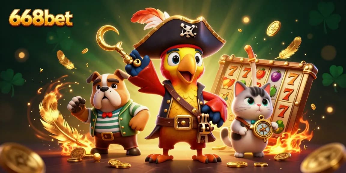 Experience thrilling gameplay at 668bet with vibrant slot games and dynamic characters.