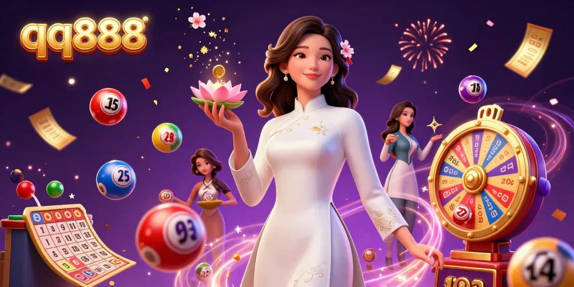 Experimente a emoção no qq888 com elementos de jogo vibrantes em uma cena de cassino cativante.