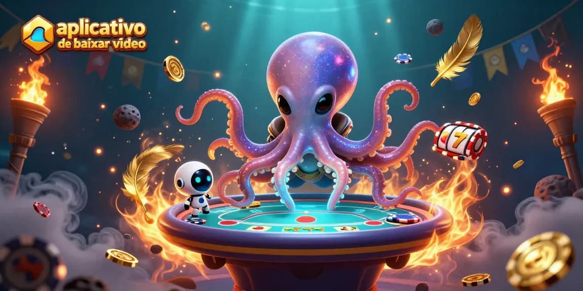 Enhance your gaming experience with aplicativo de baixar vídeo amidst vibrant casino elements.