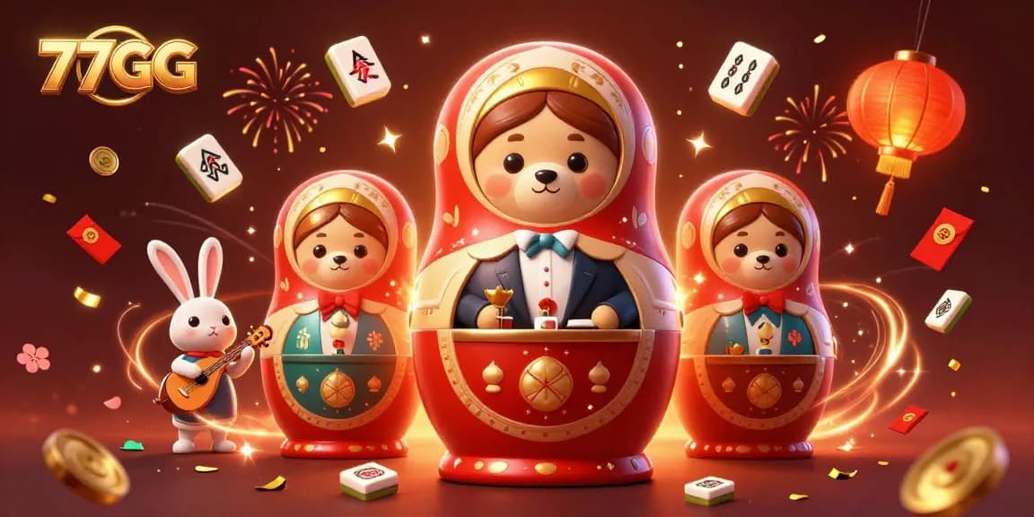 Engage in exciting gameplay with 77GG's vibrant characters and dynamic casino elements