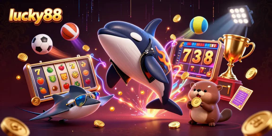 Win big on lucky88 with exciting 3D casino characters and vibrant slot elements!