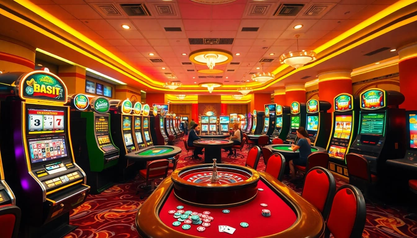 Expérience immersive de casino crypto avec jeux captivants sur USDT.
