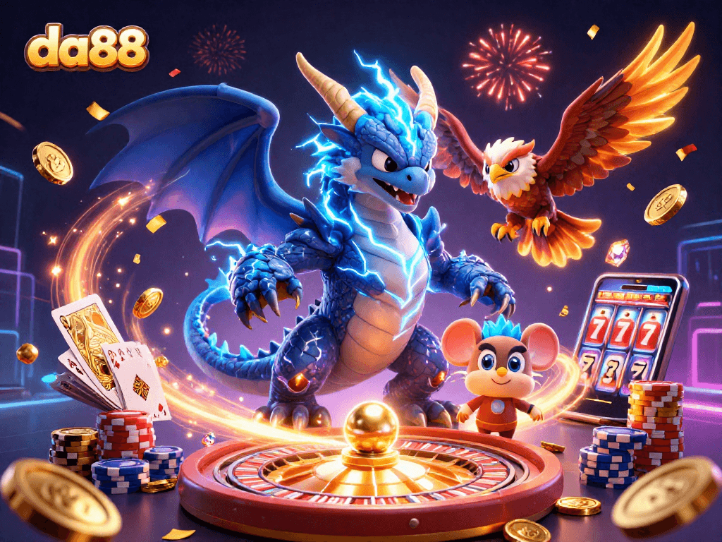 Engage with thrilling da88 casino experiences amidst lightning dragons and poker chaos