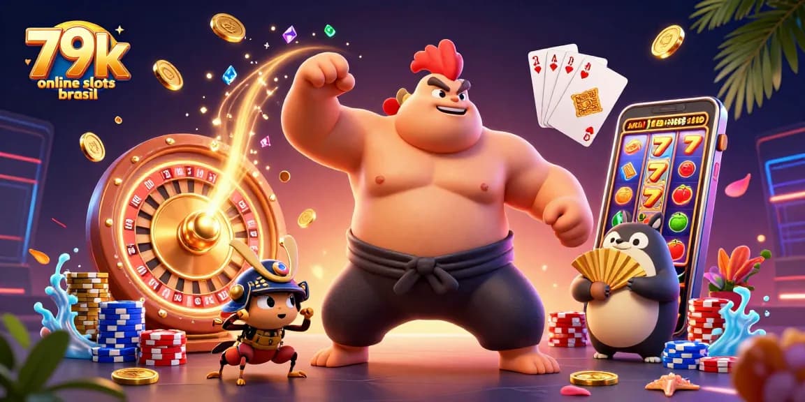 Engage with thrilling adventures in 79k online slots brasil featuring dynamic cartoon characters and vibrant casino elements.