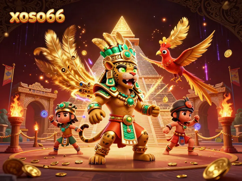 Engage with thrilling xoso66 gaming adventures featuring colorful characters and dynamic casino elements.