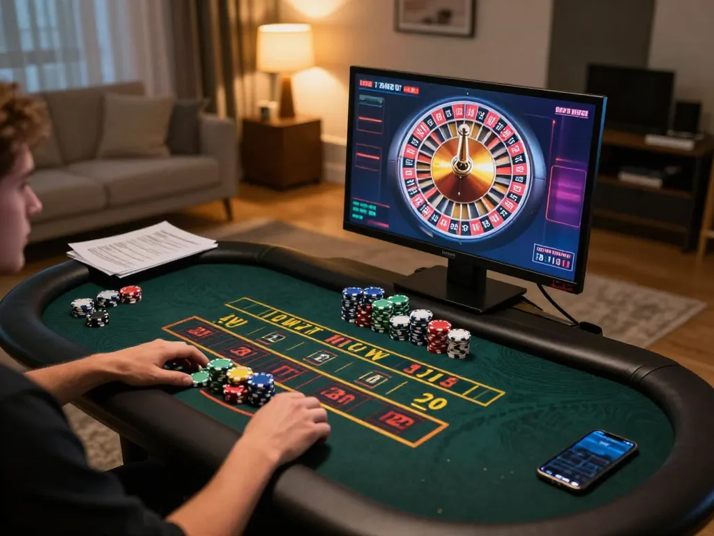 Engaging live dealer game on 27G platform showcasing online roulette excitement and strategic play