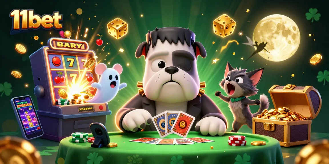 Engage with thrilling gaming moments at 11bet featuring lively characters and vibrant casino action.