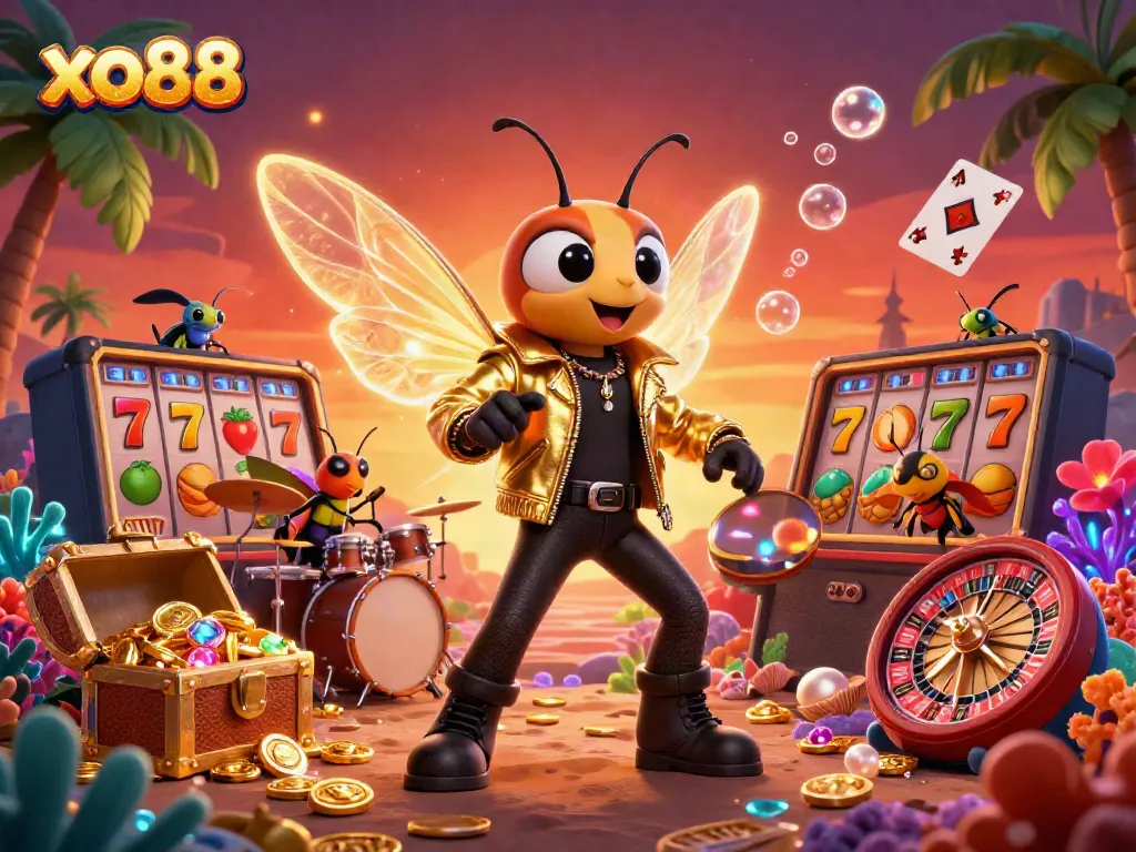 Experience exhilarating gameplay at xo88 with vibrant slots and thrilling treasure views.