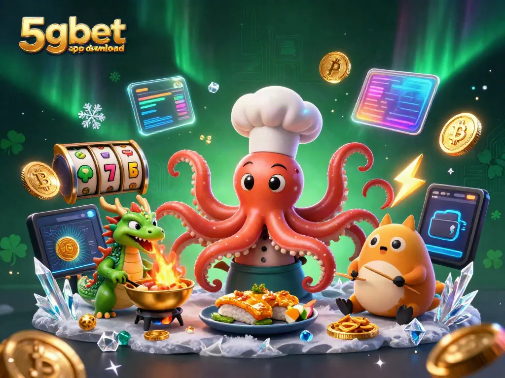 Experience the thrill of gaming with the 5gbet app download showcasing vibrant characters and casino elements.