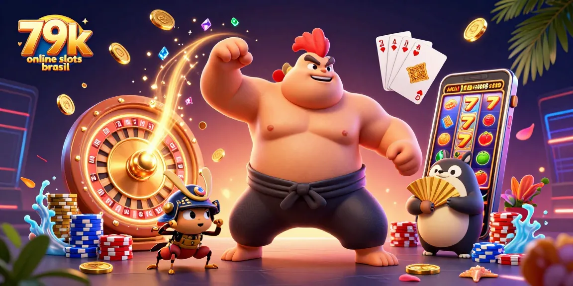 Engage with thrilling adventures in 79k online slots brasil featuring dynamic cartoon characters and vibrant casino elements.
